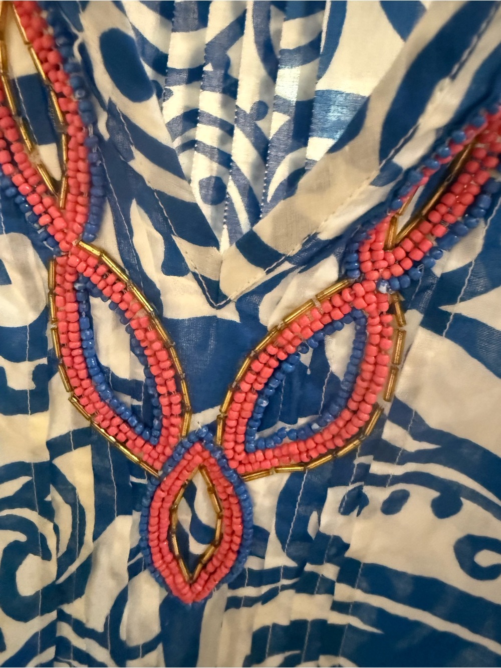 Lilly Pulitzer Sarasota Beaded Tunic - Picture 5 of 8